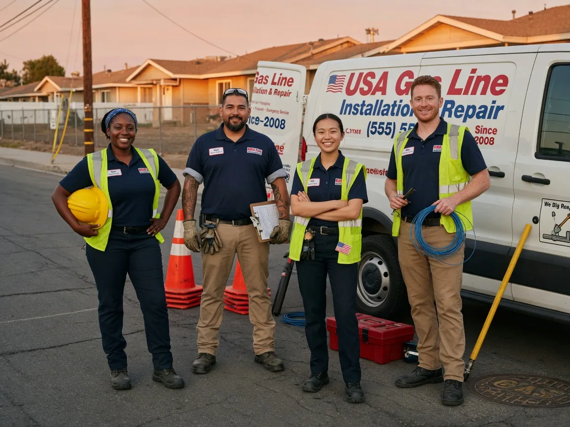 Gas Line Installation company in Wellpinit, WA